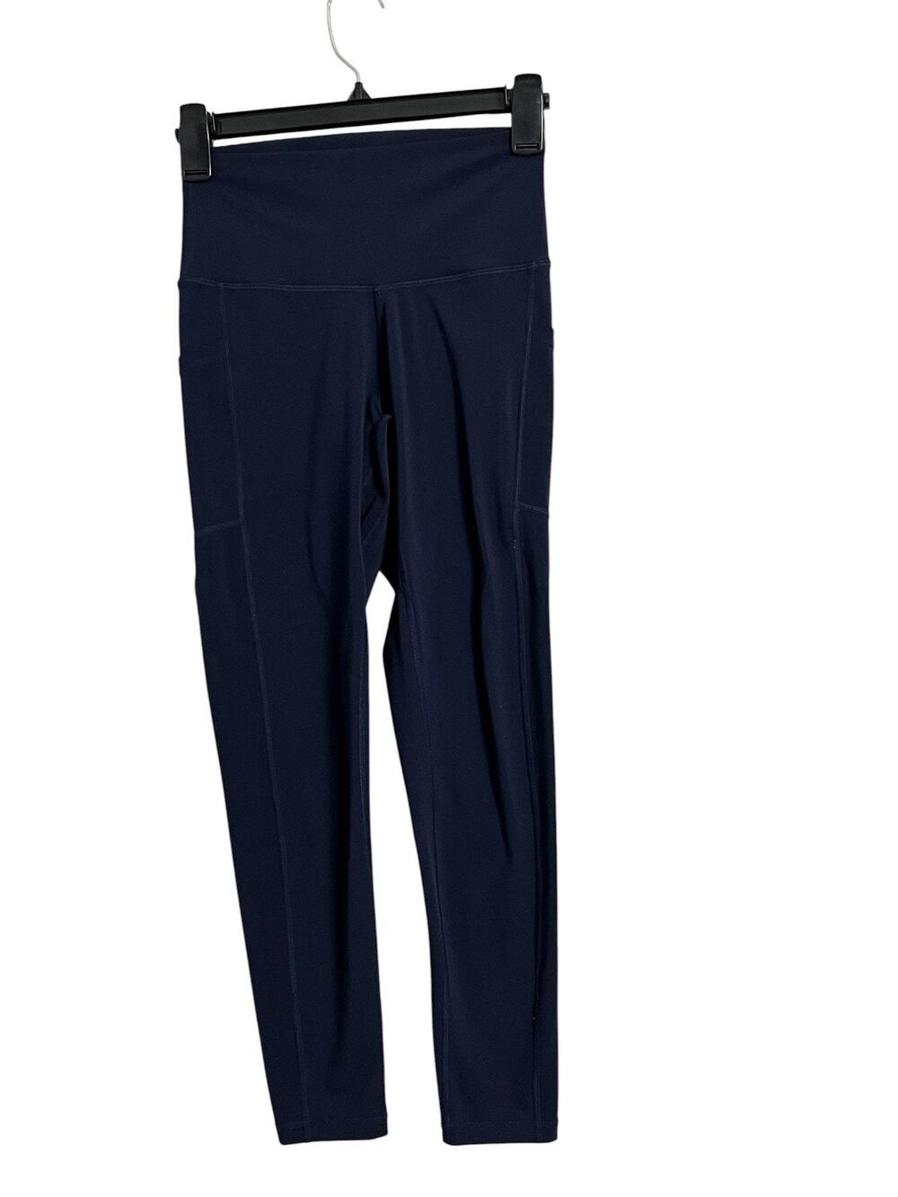Colorfulkoala Ankle Leggings Womens Small Blue High Rise Pockets Yoga Athletic